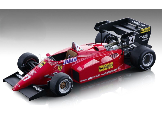 FERRARI F1 126C4-M2 №27 2nd European GP Michele Alboreto (1984)