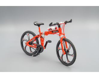 Складной велосипед STAR, оранжевый, 20 см.