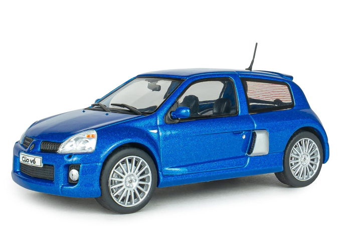 RENAULT Clio Sport V6 Phase II (2003), blue