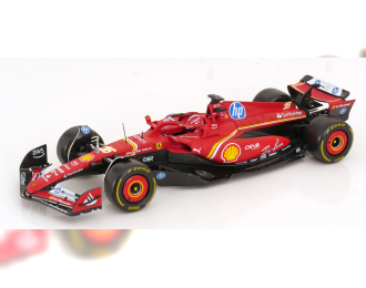 FERRARI F1 Sf-24 Team Scuderia Ferrari №16 Season (2024) Charles Leclerc, Red Black