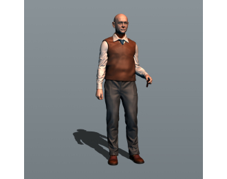 Фигурка Канараейкин, ,окрашенная