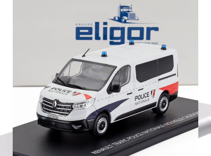 RENAULT Trafic Minibus Police Nationale Nouvelle Caledonie (2024), white