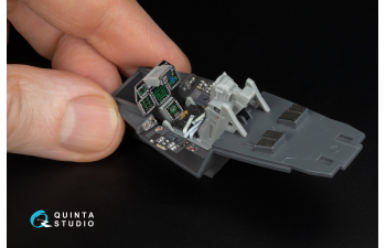 3D Декаль интерьера кабины F-22 Raptor (Hasegawa)