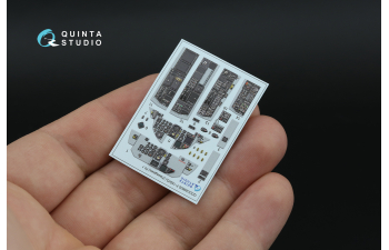 3D Декаль интерьера кабины F-15D/F-15DJ (Hasegawa) (малая версия)