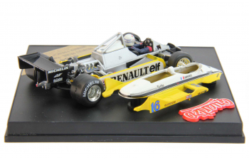 RENAULT RE30B Rene Arnoux Winner French G. P. (1982), yellow / white