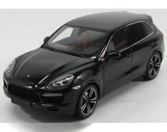 PORSCHE Cayenne Turbo S (2012), black metallic