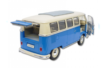 VOLKSWAGEN T1 Samba Van (1962), blue / white