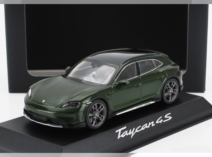 PORSCHE Taycan 4S Cross Turismo (J1 PA), oak green metallic