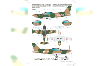 Сборная модель SIAI-Marchetti SF-260