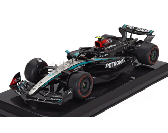 MERCEDES-BENZ GP F1  W15 Eq Performance Team Amg Petronas Motorsport №44 Season (2024) Lewis Hamilton - Blister Box, Black Silver Green