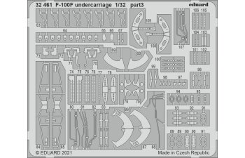 Набор фототравления для F-100F Часть II