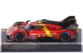 FERRARI 499P №51 Winner 24h LeMans Alessandro Pier Guidi, James Calado, Antonio Giovinazzi (2023)