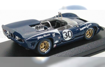 LOLA T70 Spider №30 Bridgehampton (1966) D.Gurney, Blue White