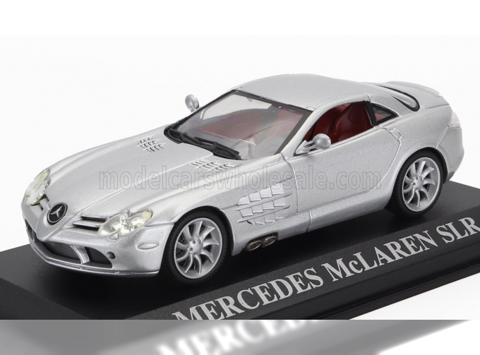 MERCEDES-BENZ Slr Mclaren (2003) - Con Vetrina - With Showcase, Silver