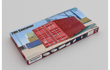 Сборная модель 20-ти футовый контейнер