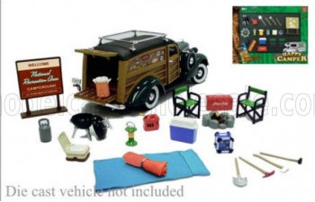 ACCESSORIES Set Camper Campeggio - Happy Camping Set Caravan, Various