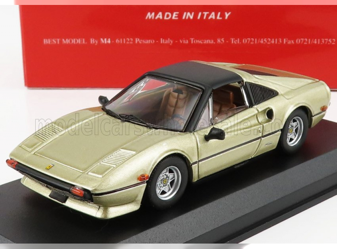 FERRARI 308 Gts Spider Closed Usa Version (1978) - Personal Car James Coburn, Gold