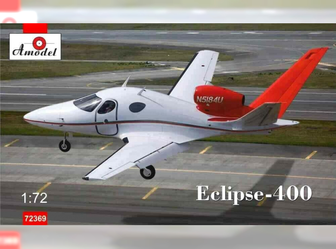 Сборная модель Самолет Eclipse-400