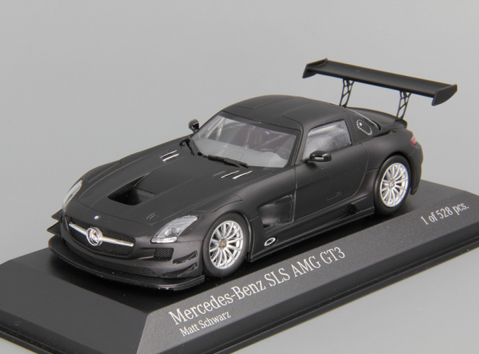 MERCEDES-BENZ SLS AMG GT3 Street (2011), black matt