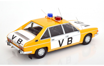 TATRA 613 Police Escort (1979), yellow white