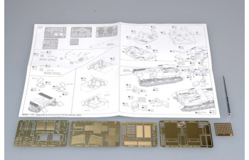 Набор для улучшения деталировки модели немецкой САУ Dicker Max в масштабе 1:35