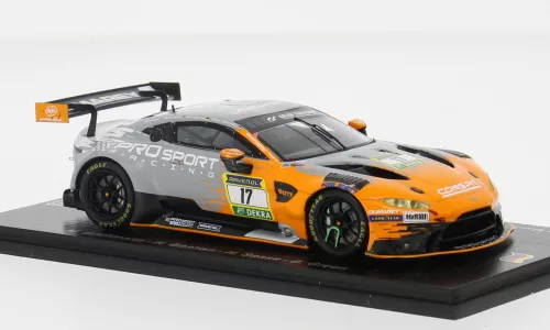 ASTON MARTIN Vantage Amr Gt3 Team Prosport Racing №17 24h Nurburgring (2024) M.Bockmann - N.Bastian - H.Sasse - B.Green, Orange Grey