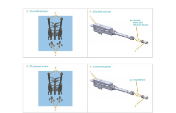 Авиационный пулемет Browning Mk.II, 4 шт (для всех моделей)