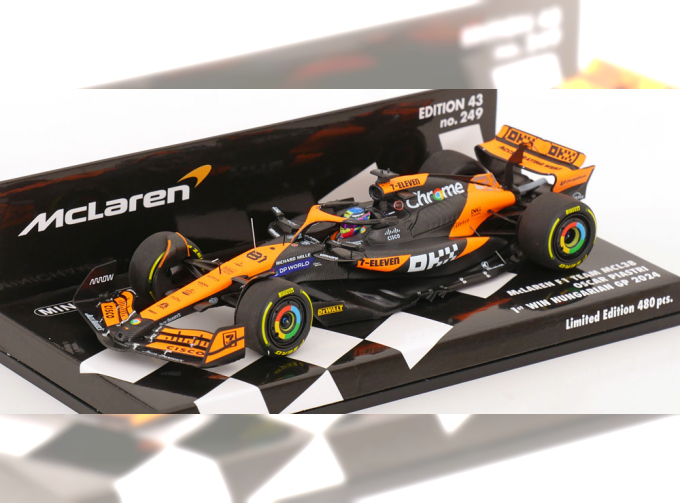 MCLAREN MCL38 1st F1 Win GP Hungary, Piastri (2024)