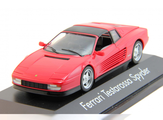 FERRARI Testarossa Spyder, red