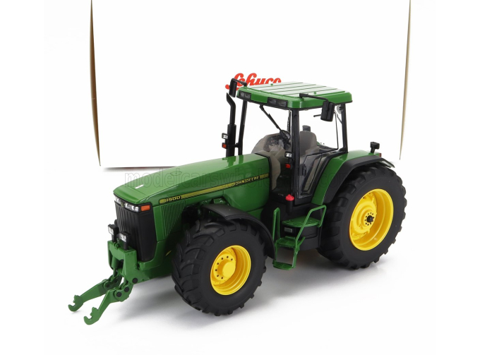 JOHN DEERE 8400 Tractor (1992), Green Yellow