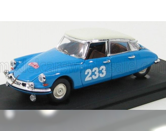 CITROEN Ds19 №233 Rally Di Montecarlo (1963), Light Blue Ivory