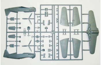 Сборная модель Morane Saulnier MS.406 France 1940