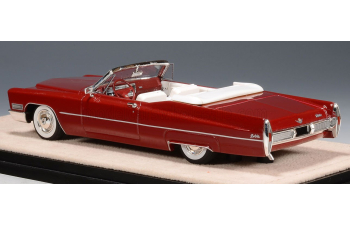 CADILLAC DE VILLE Cabriolet Open (1967), red