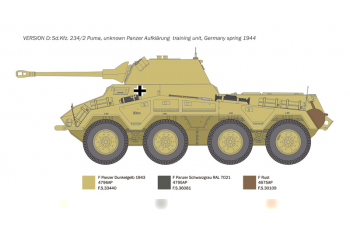 Сборная модель Sd.Kfz 234/2 Puma