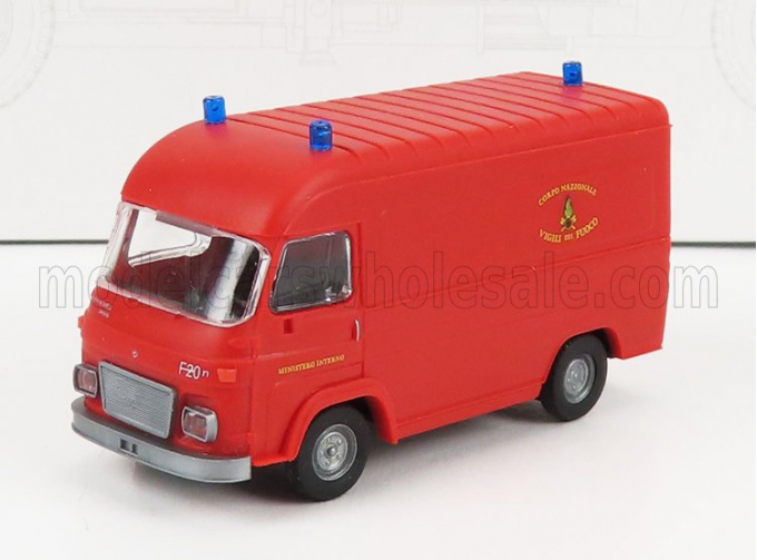 ALFA ROMEO F20 Van Vigili Del Fuoco (1969), Red