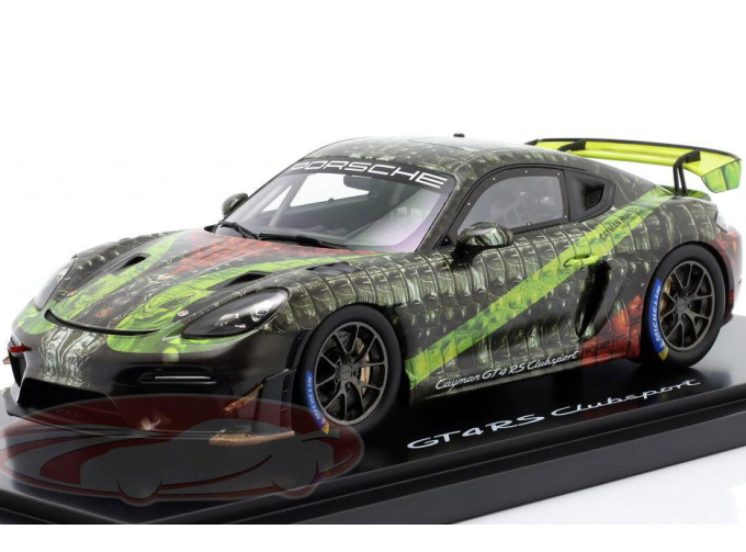 PORSCHE 718 Cayman GT4 RS Clubsport (982), multicolour (Hunter)