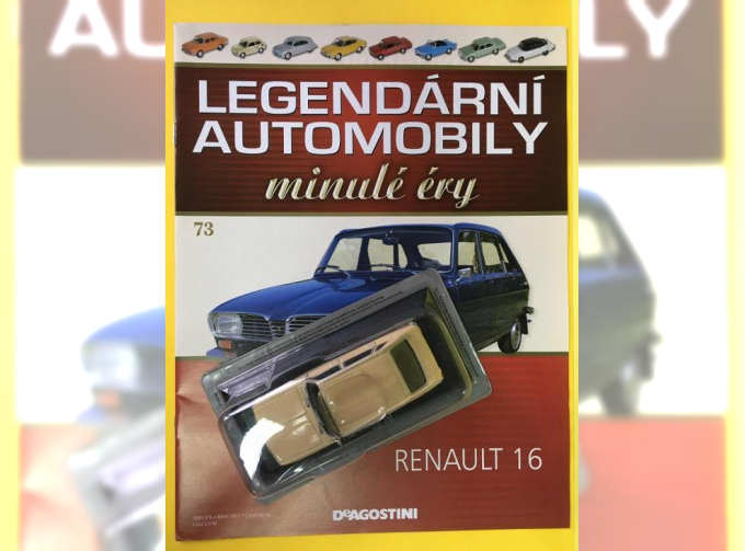 RENAULT 16, Legendarni automobily minule ery 73