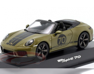 PORSCHE 911 (992.2) Spirit 70 (2025), olive