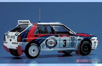 Сборная модель LANCIA Delta Hf Integrale Martini №3 Rally Tour De Corse 1992 D.auriol - B.occelli - N 7 Rally Tour De Corse Bugalski - Giraudet