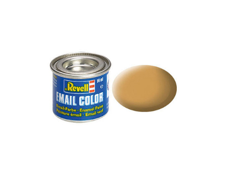 Краска алкидная - Охра (RAL 1011), матовая, 14 мл