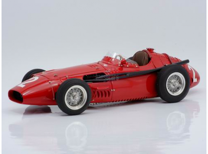 MASERATI 250 F 2 GP France (Juan Manuel Fangio) 1957, red