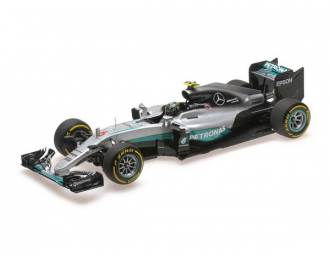 MERCEDES AMG PETRONAS FORMULA ONE TEAM F1 W07 HYBRID - ROSBERG - WORLD CHAMPION ABU DHABI GP 2016