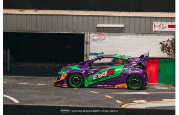 TOYOTA Yaris GR Pandem Eva Racing (2025), purple 