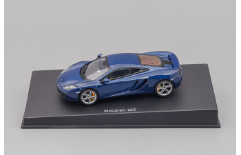 McLaren MP4-12C 2011, metallic blue