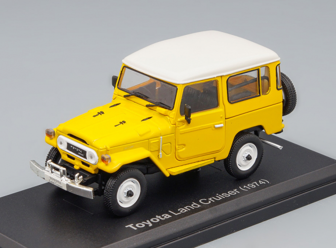 TOYOTA Land Cruiser (1974), yellow из серии Japanese Cars Collection