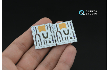 Декаль интерьера кабины Lynx AH-7 (Airfix) (с 3D-печатными деталями)