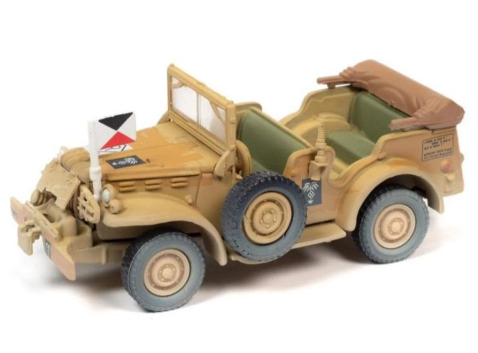 DODGE WC57 Command Car in German service (со следами эксплуатации)