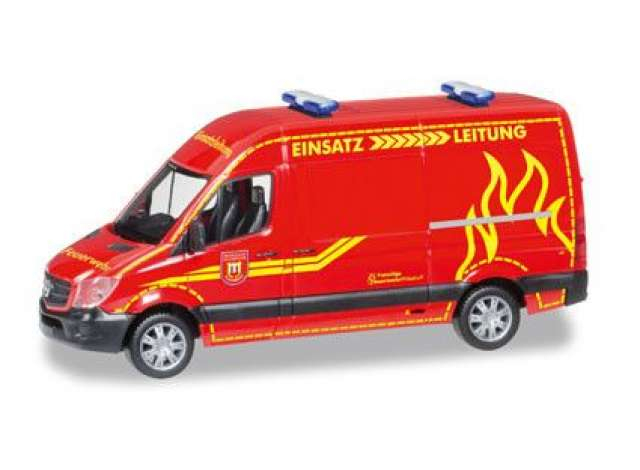 MERCEDES-BENZ Sprinter HB Fire Department Wilsdruff, red