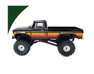 FORD F-250 *Free Wheeling Stripes Edition* (1977), raven black