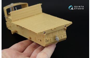 3D Декаль интерьера кабины трактора "Ворошиловец" (Trumpeter) (с 3D-печатными деталями)